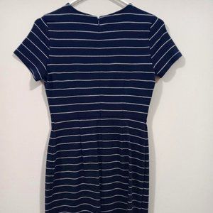 Old Navy Blue Striped Dress